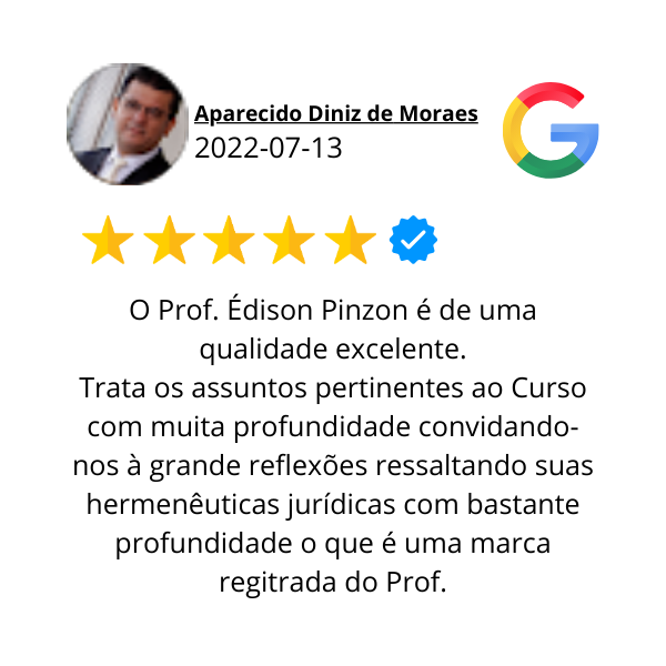 Avaliação Google 14 — aluno do Prof. Pinzon