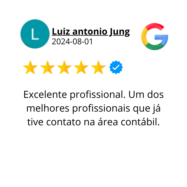 Avaliação Google 1 — aluno do Prof. Pinzon